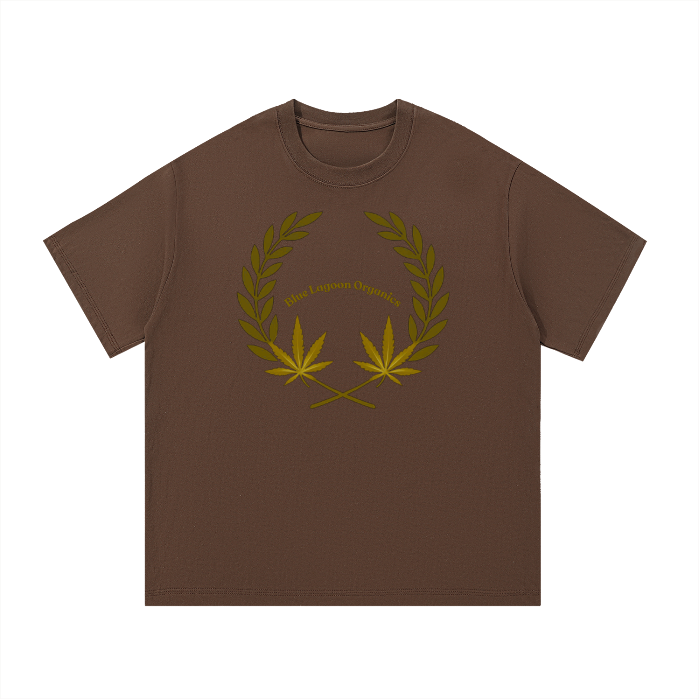 420 Wreath Cotton T-Shirt (M)