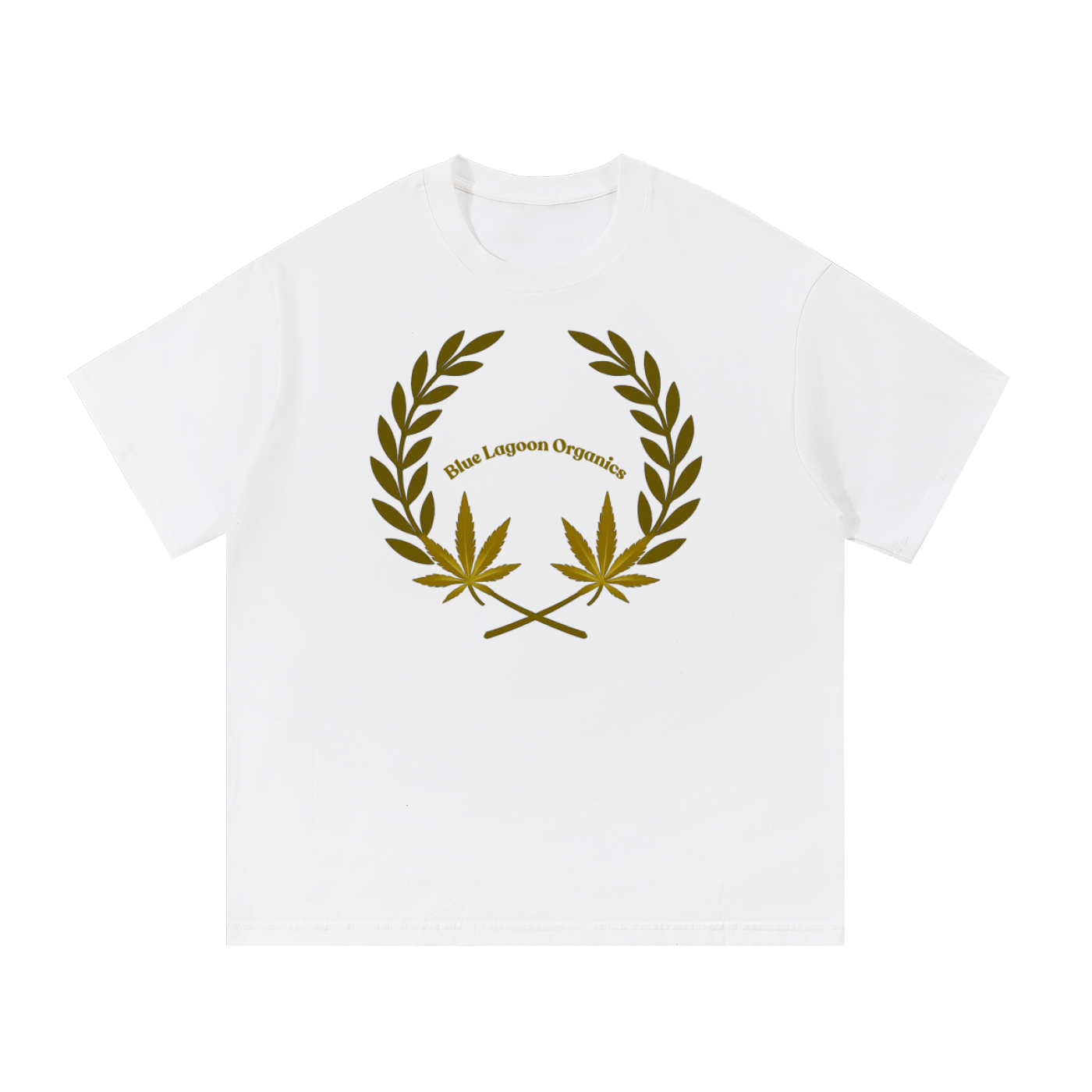 420 Wreath Cotton T-Shirt (M)