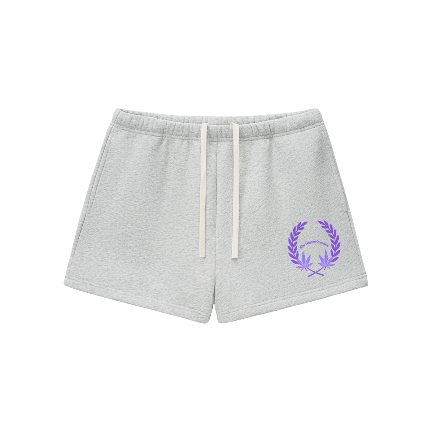 420 Wreath Fleece Drawstring Sweatshorts (w)
