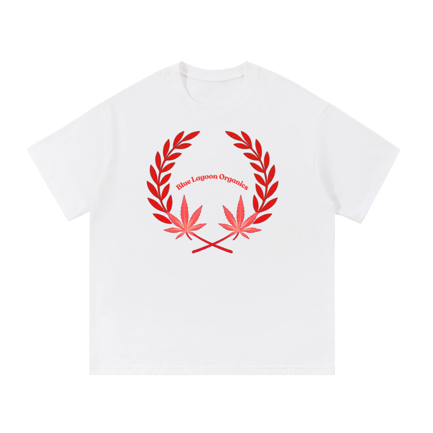 420 Wreath Cotton T-Shirt (M)