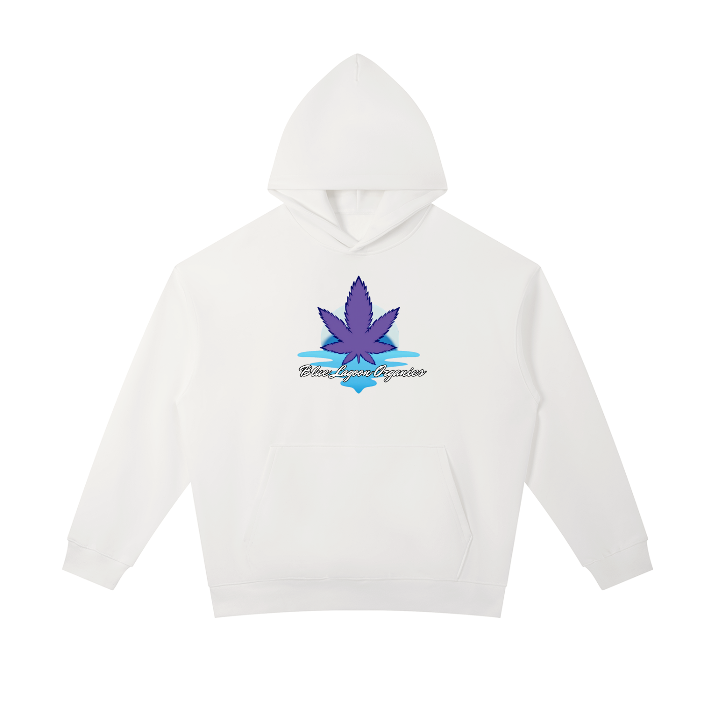 Blue Lagoon Organics Classic Logo Heavyweight Hoodie(Men)