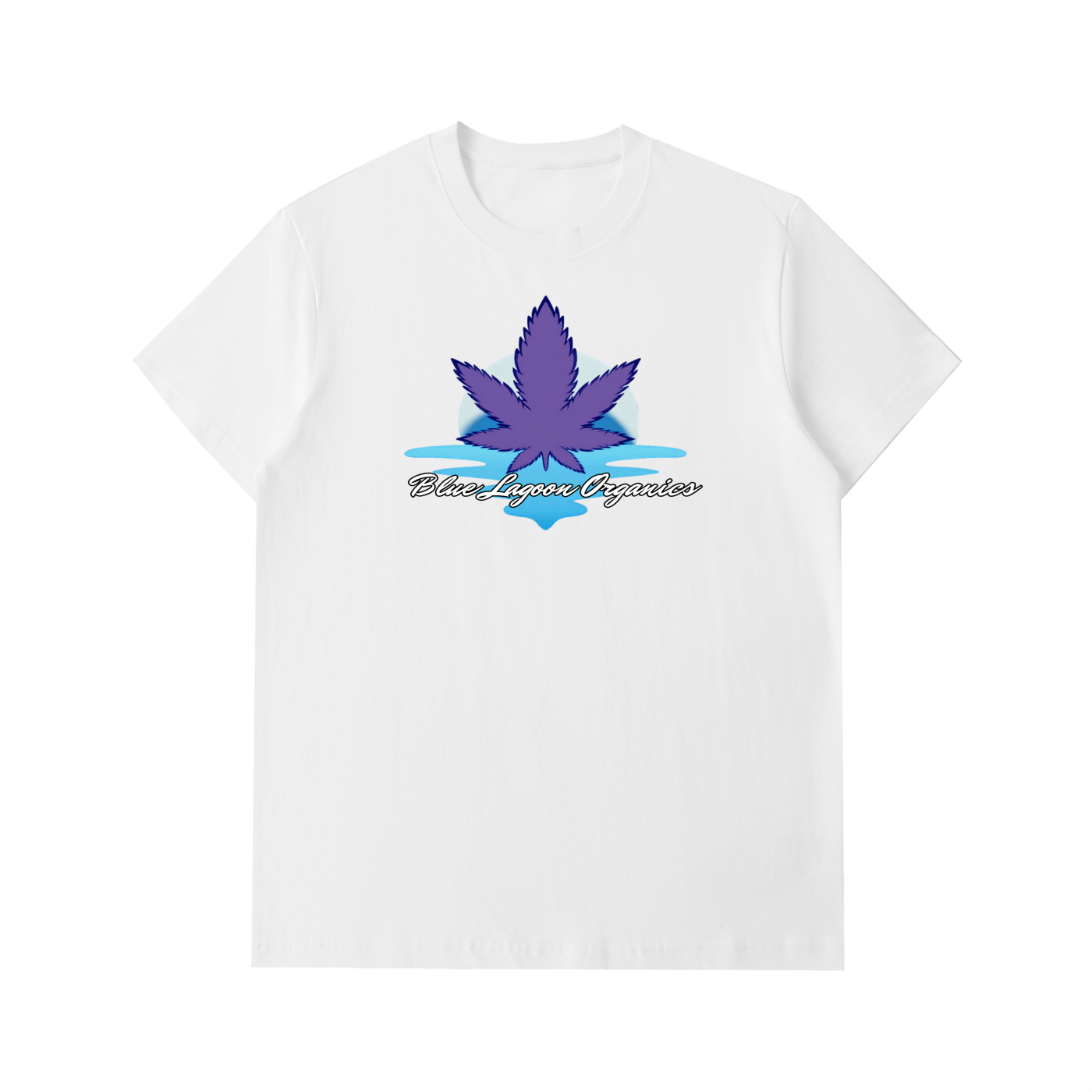 Blue Lagoon Organics Classic Logo Heavyweight Cotton T-Shirt(men)