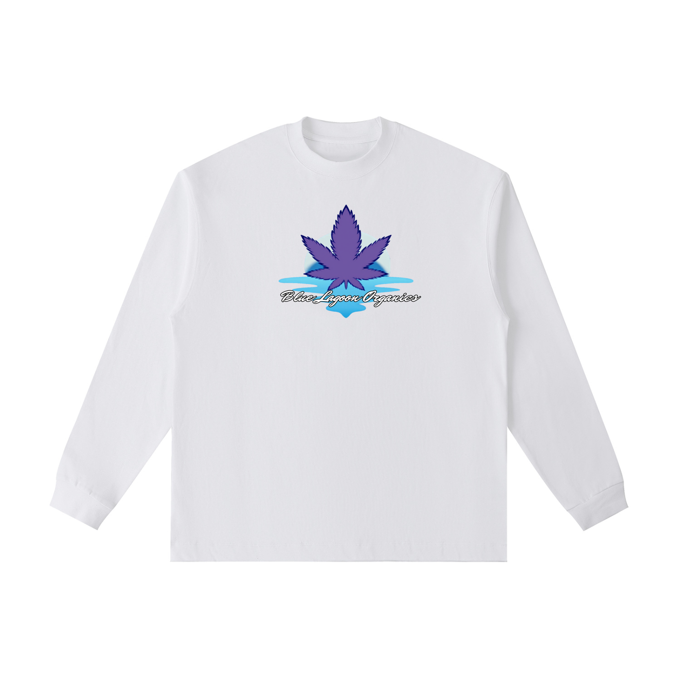 Blue Lagoon Organics Classic Logo Long Sleeve T-Shirt(Men)