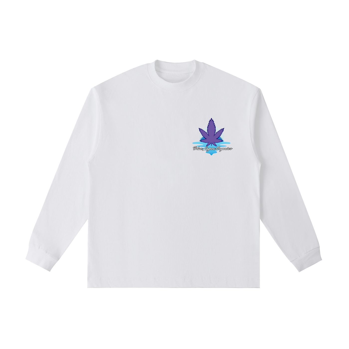 Blue Lagoon Organics Classic Logo Long Sleeve T-Shirt(Men)