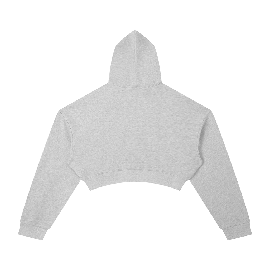 420 Wreath Cropped Hoodie (W)