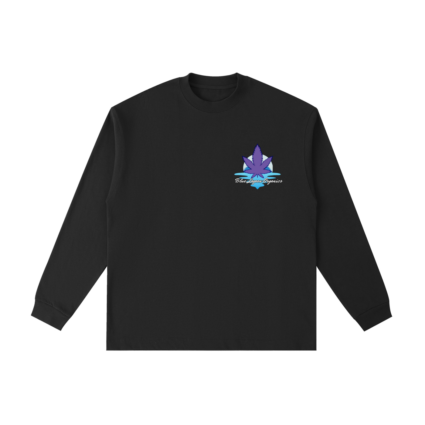Blue Lagoon Organics Classic Logo Long Sleeve T-Shirt(Men)