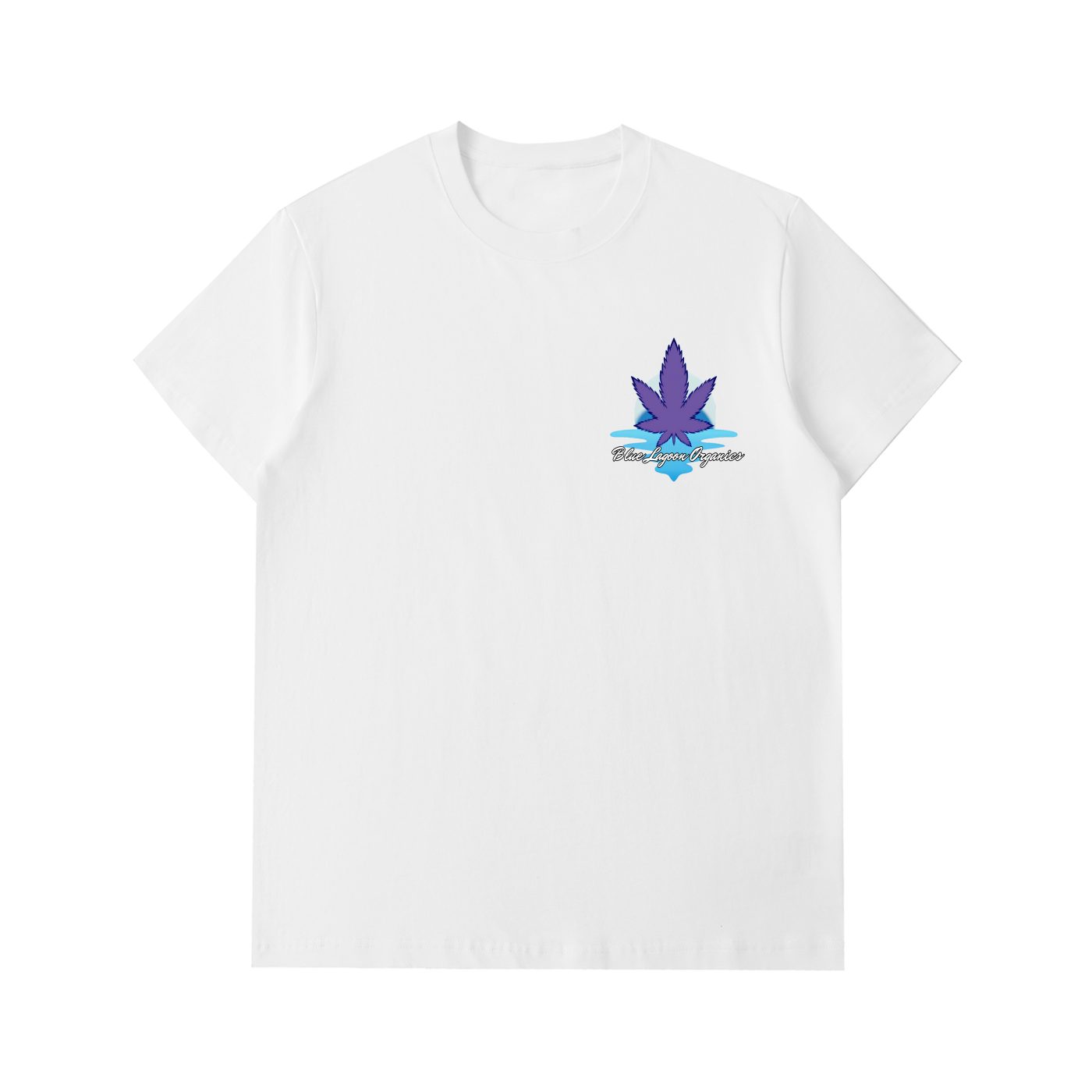 Blue Lagoon Organics Classic Logo Heavyweight Cotton T-Shirt(Men)