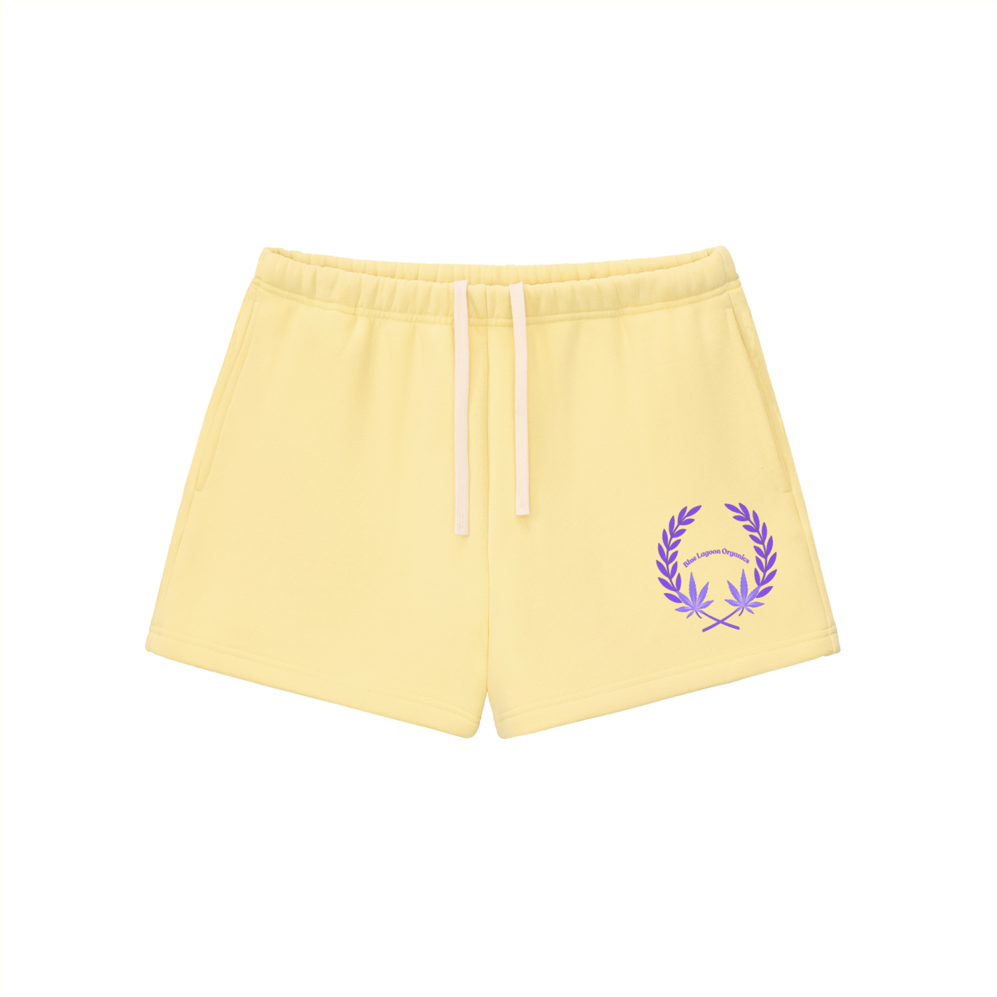 420 Wreath Fleece Drawstring Sweatshorts (w)
