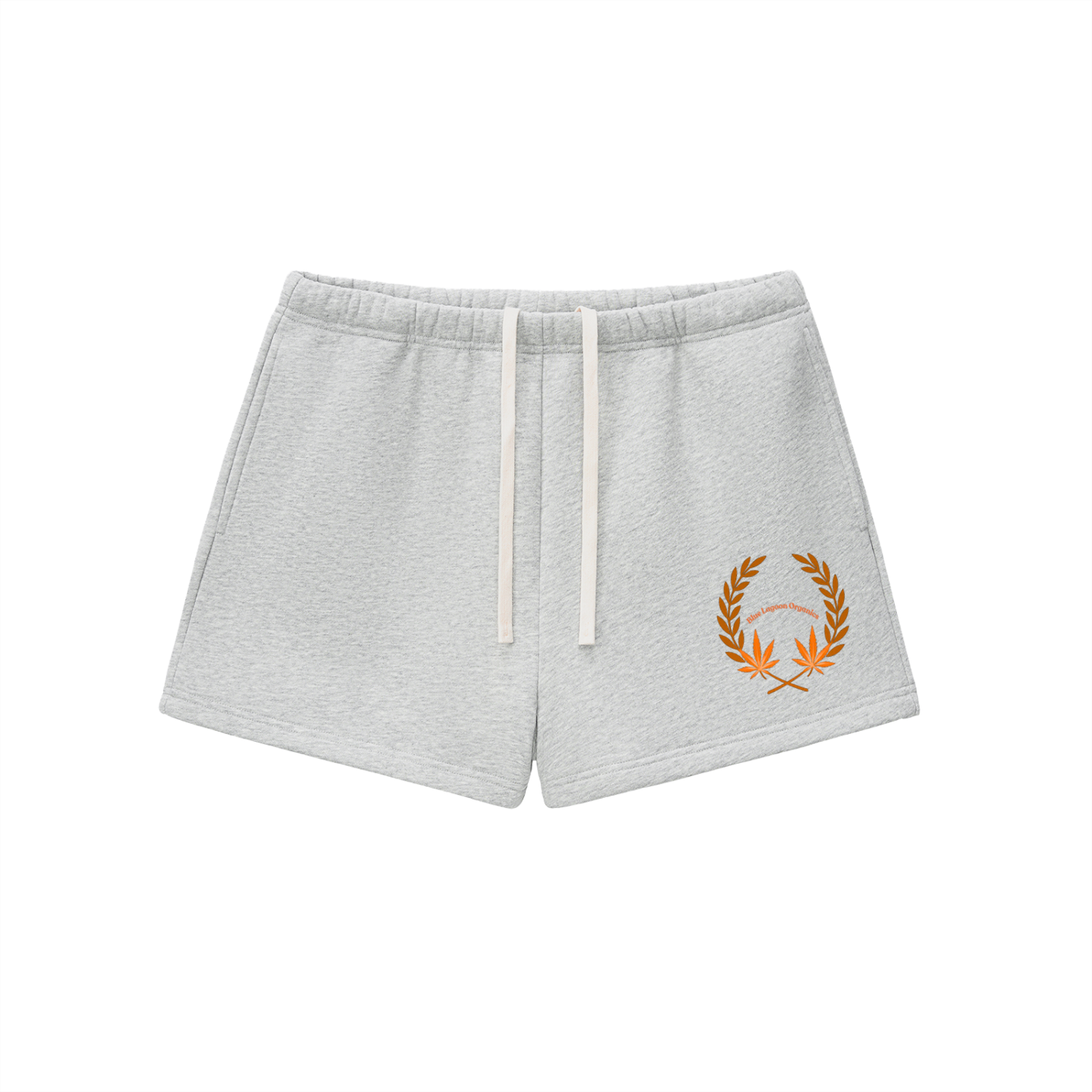 420 Wreath Fleece Drawstring Sweatshorts (w)