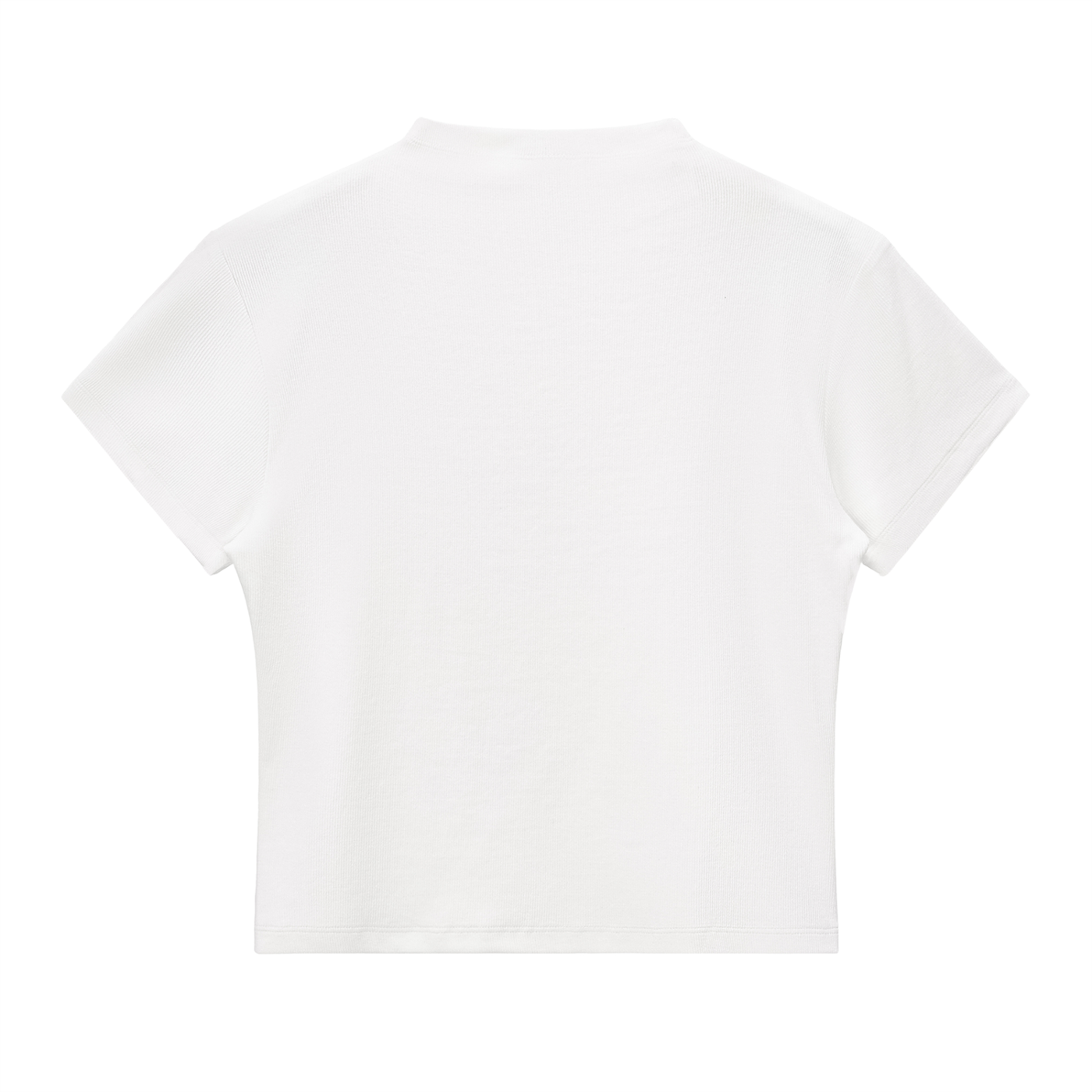 Blue Lagoon Organics Classic Logo Slim Fit Mock Neck T-Shirt(Women)