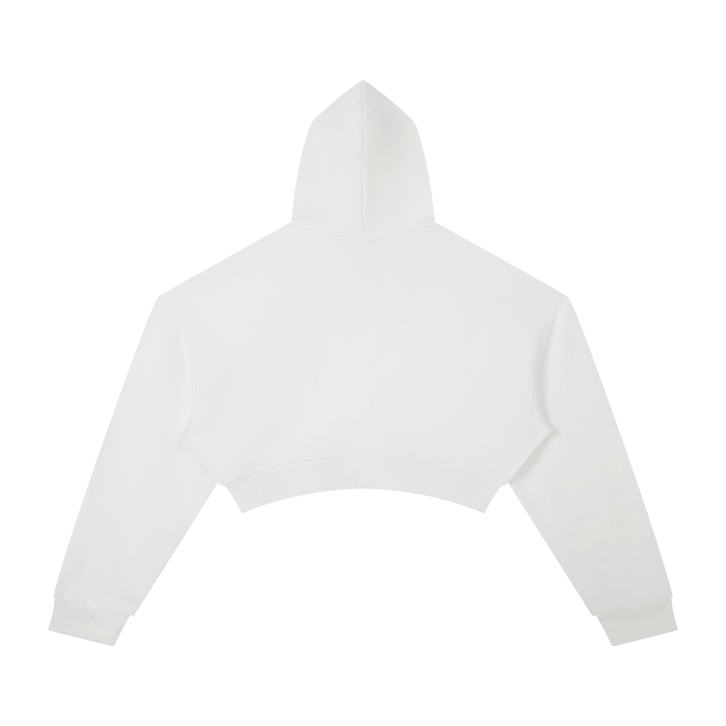 420 Wreath Cropped Hoodie (W)