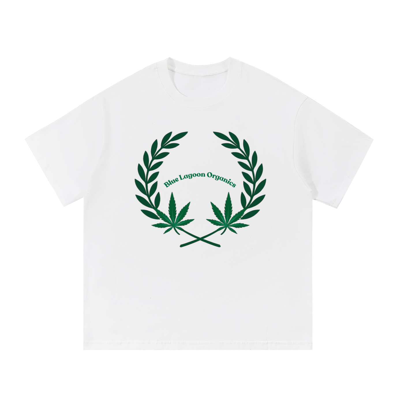 420 Wreath Cotton T-Shirt (M)