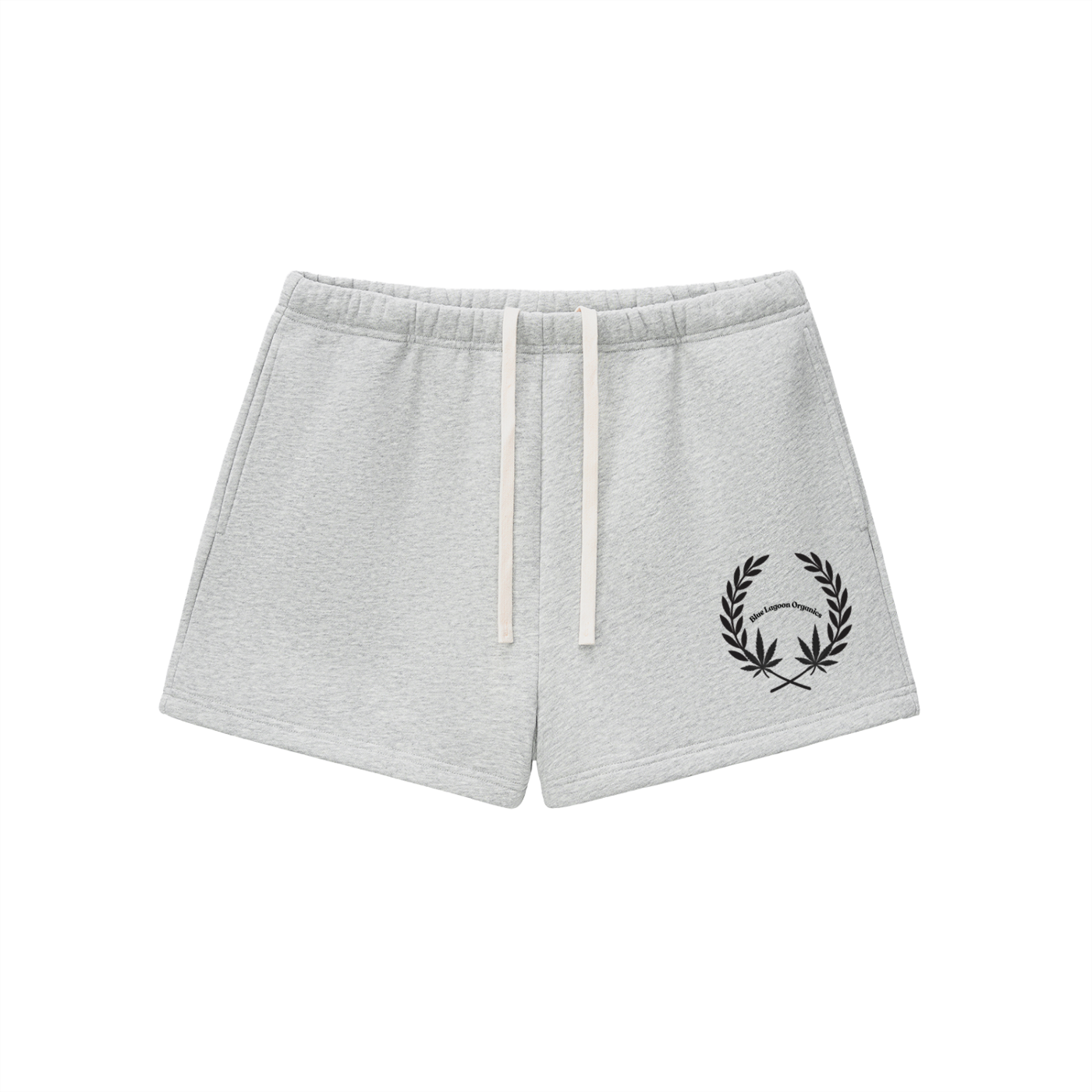 420 Wreath Fleece Drawstring Sweatshorts (w)