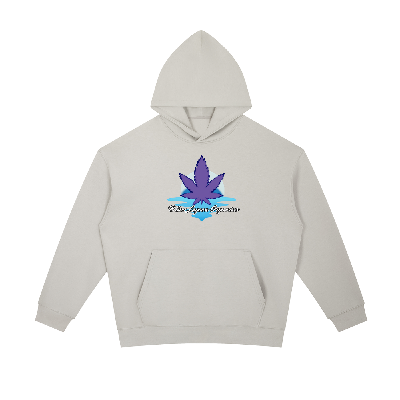 Blue Lagoon Organics Classic Logo Heavyweight Hoodie(Men)