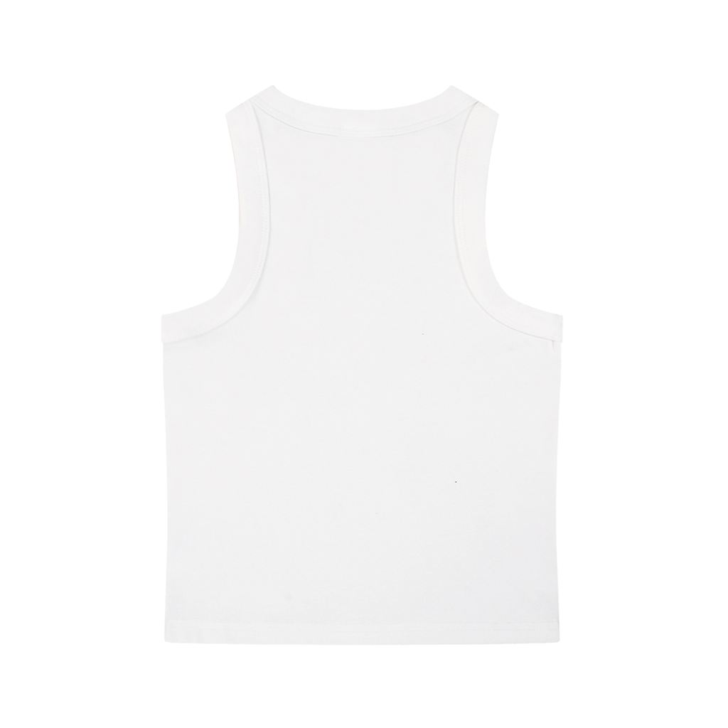Blue Lagoon Organics Classic Logo Snow Washed Tank Top(women)