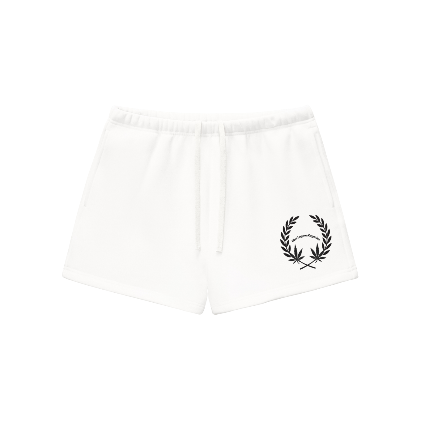 420 Wreath Fleece Drawstring Sweatshorts (w)
