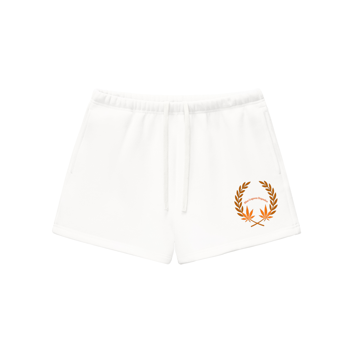 420 Wreath Fleece Drawstring Sweatshorts (w)