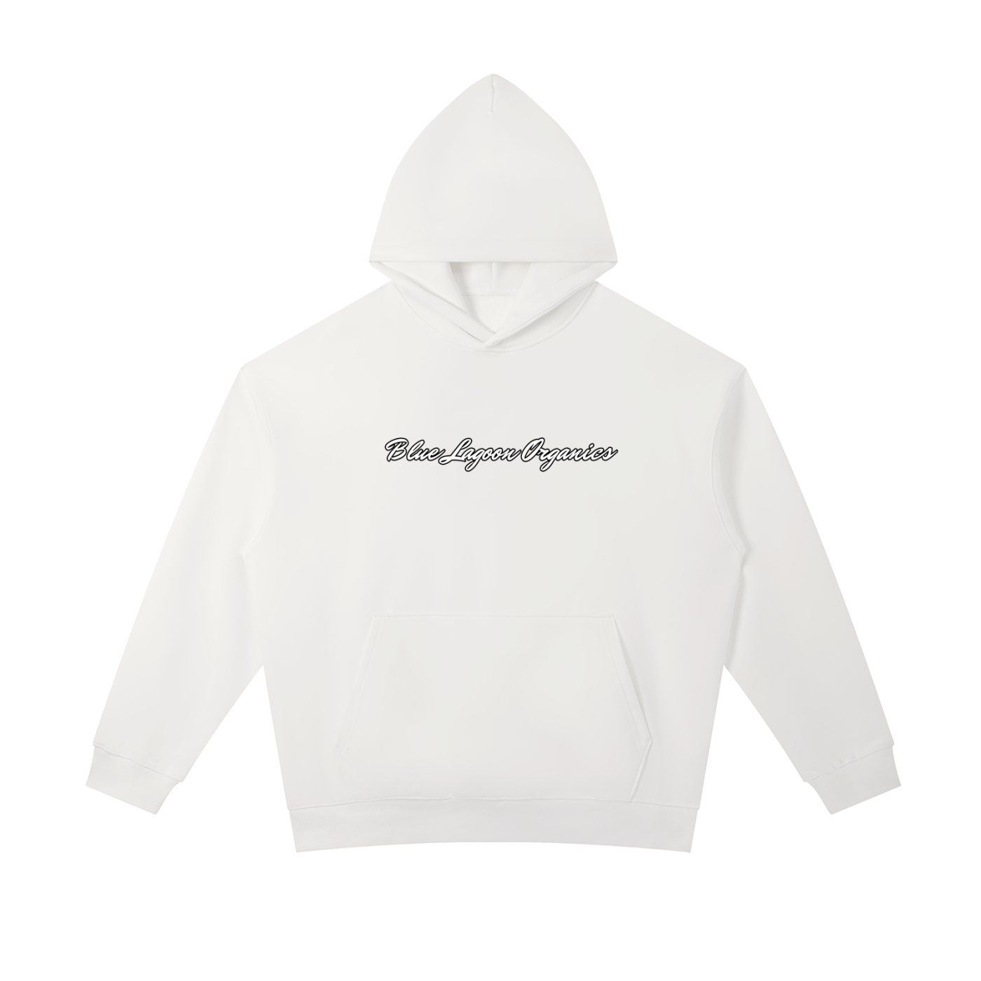 Blue Lagoon Organics Classic Logo Heavyweight Hoodie(men)