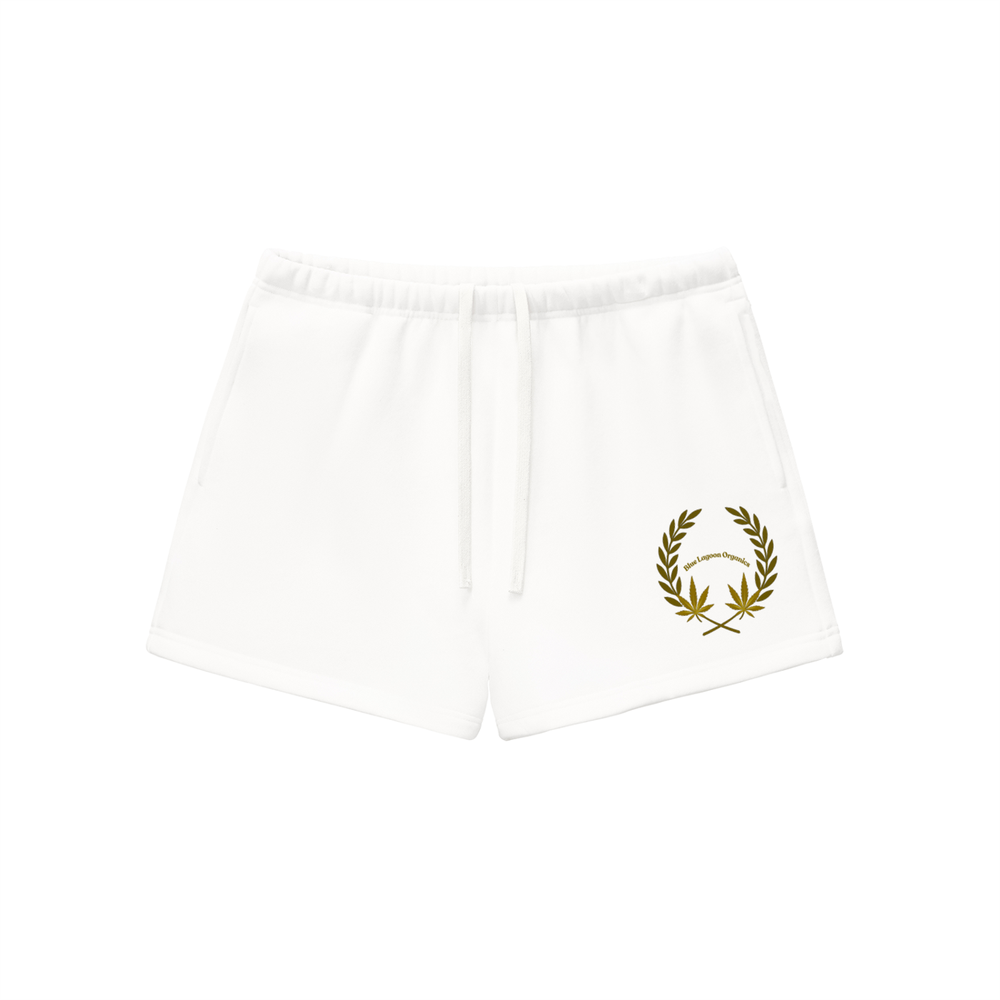 420 Wreath Fleece Drawstring Sweatshorts (w)