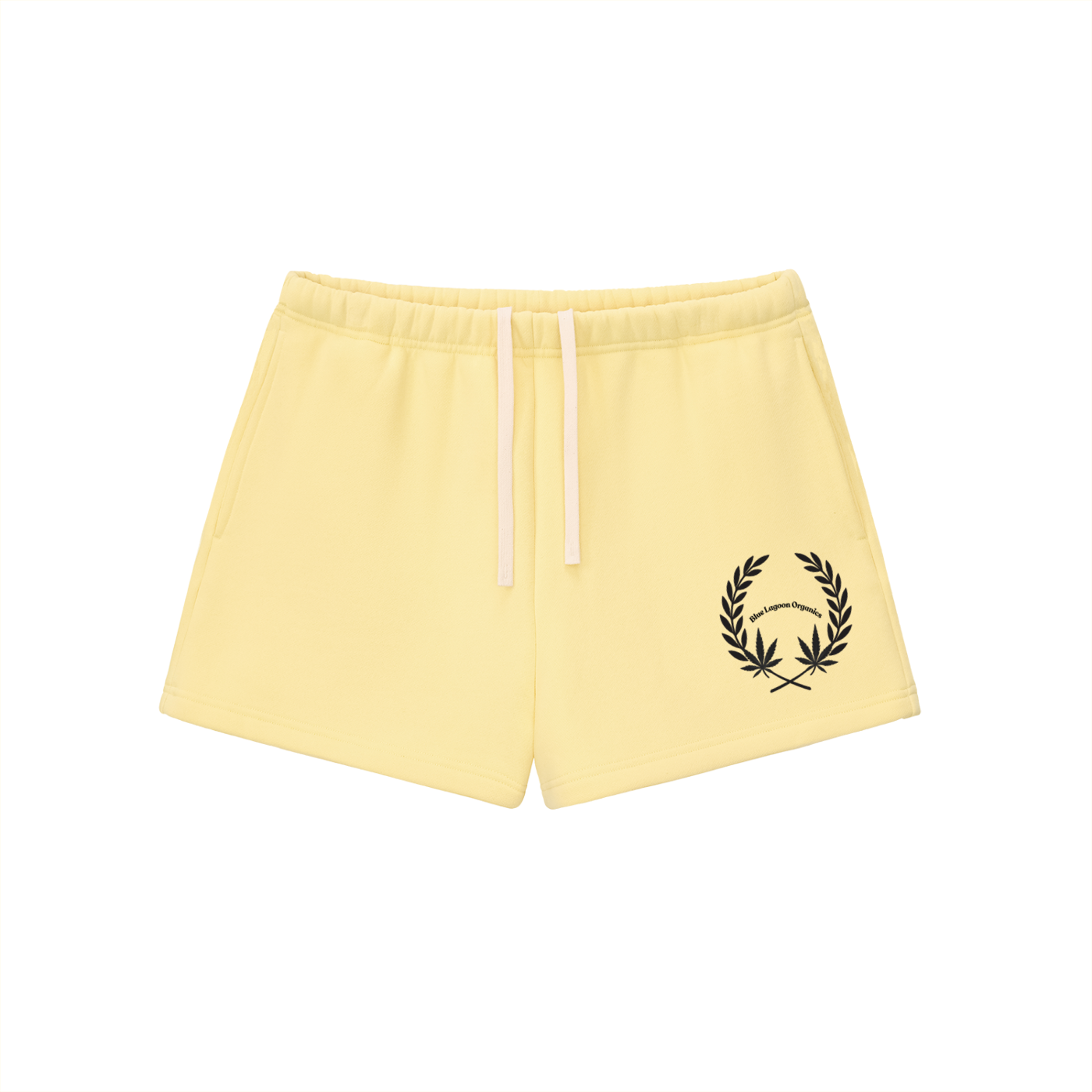 420 Wreath Fleece Drawstring Sweatshorts (w)