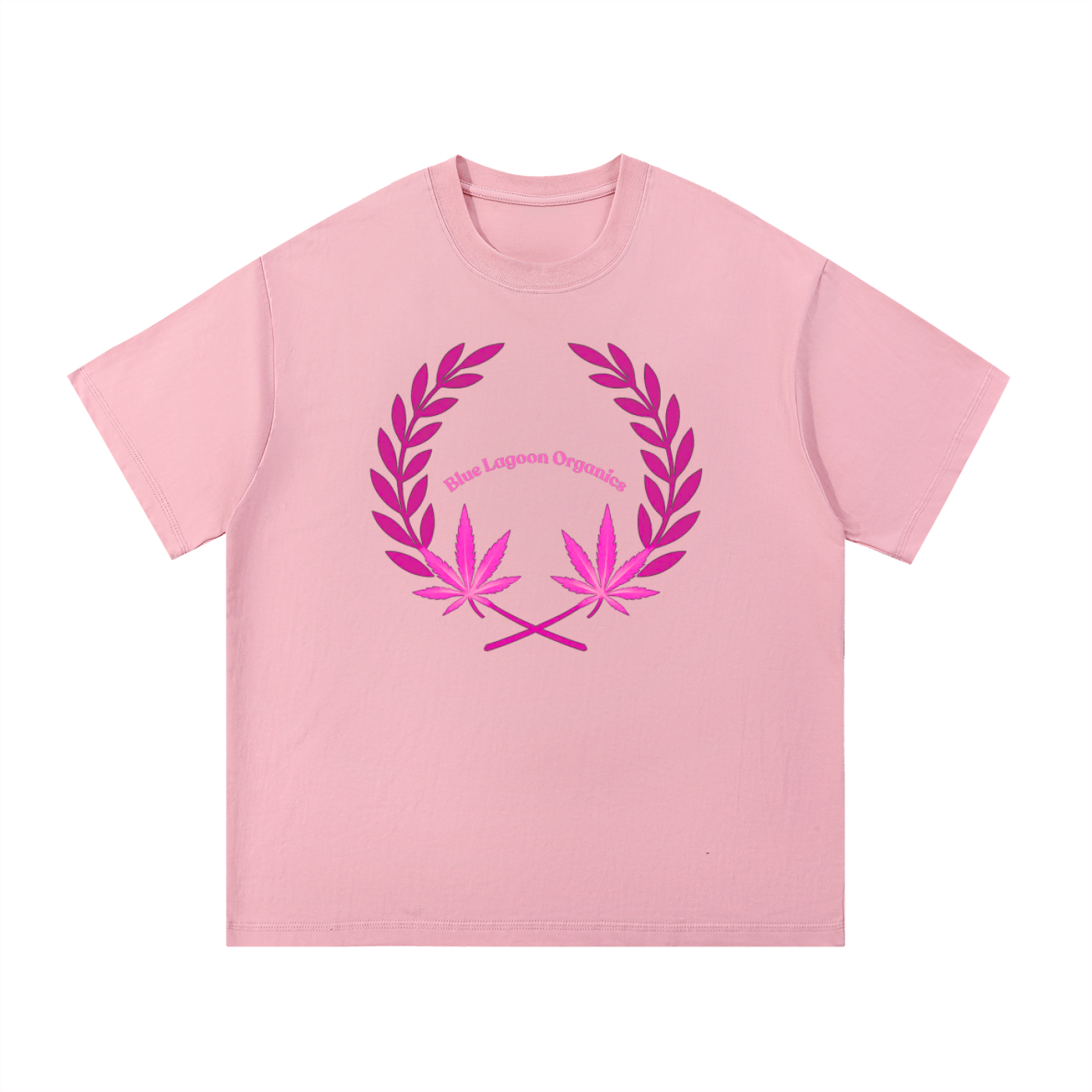 420 Wreath Cotton T-Shirt (M)