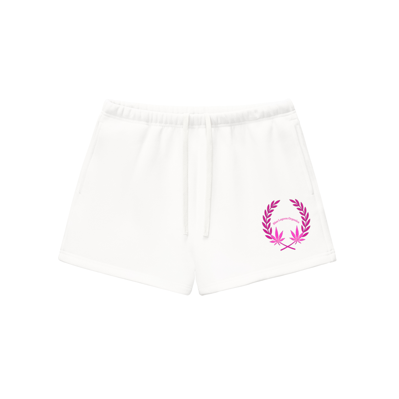 420 Wreath Fleece Drawstring Sweatshorts (w)