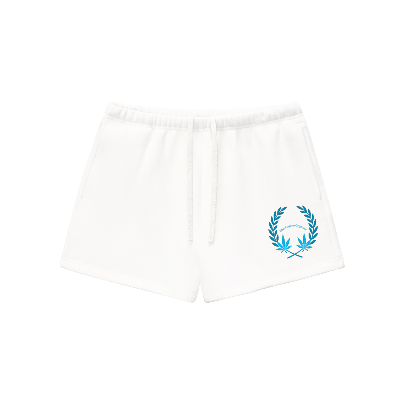 420 Wreath Fleece Drawstring Sweatshorts (w)