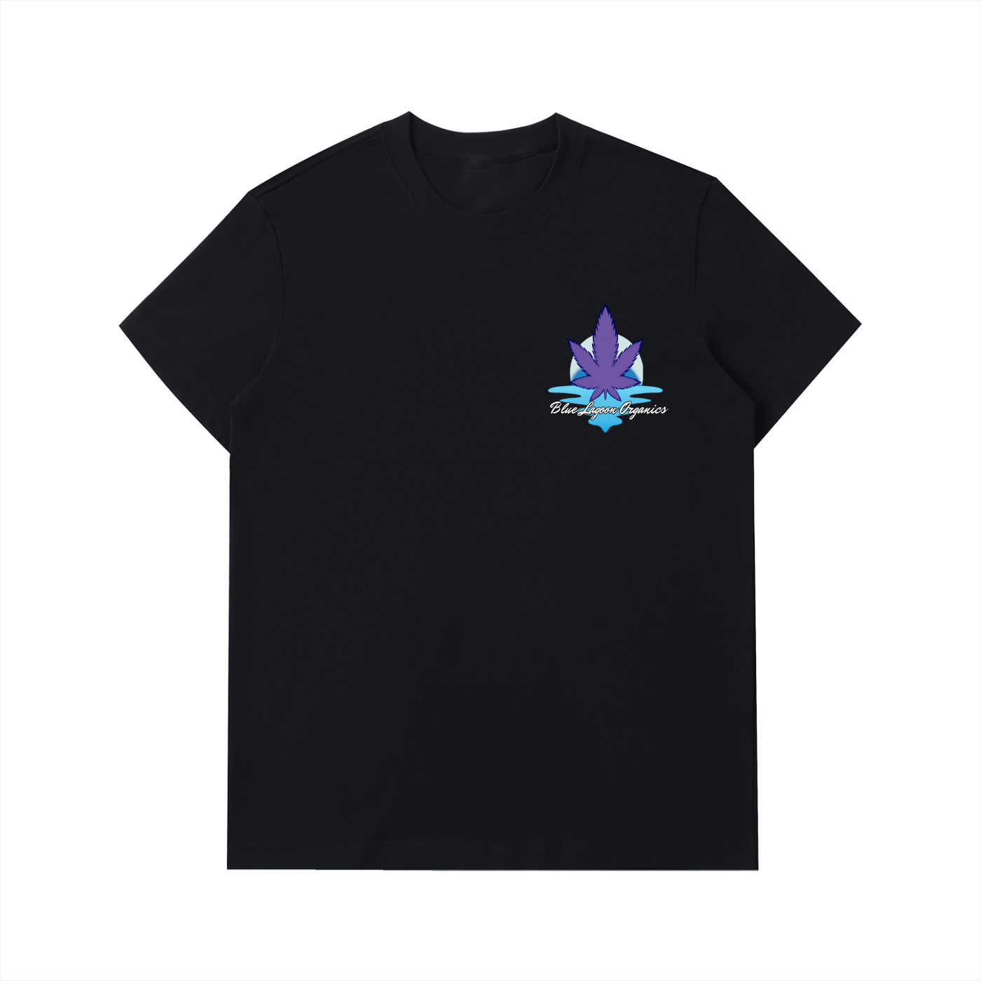 Blue Lagoon Organics Classic Logo Heavyweight Cotton T-Shirt(Men)