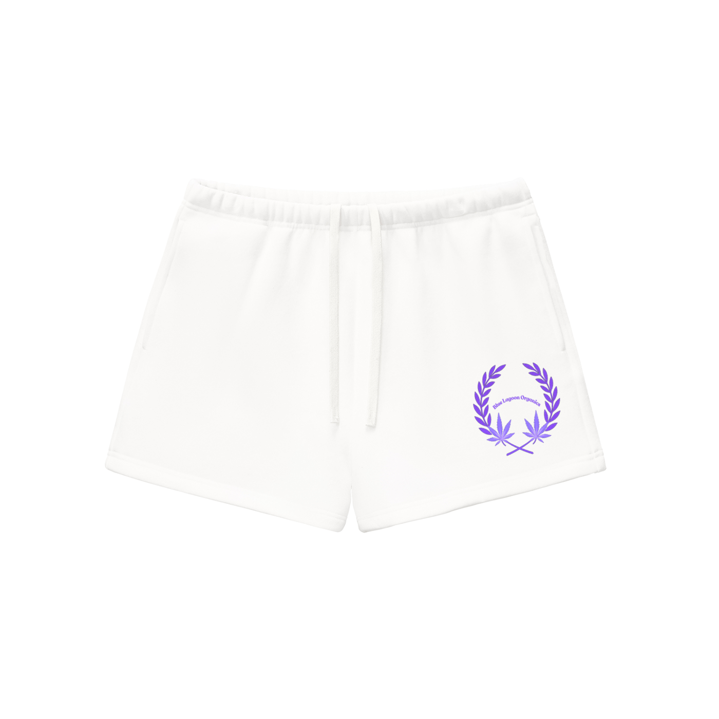 420 Wreath Fleece Drawstring Sweatshorts (w)