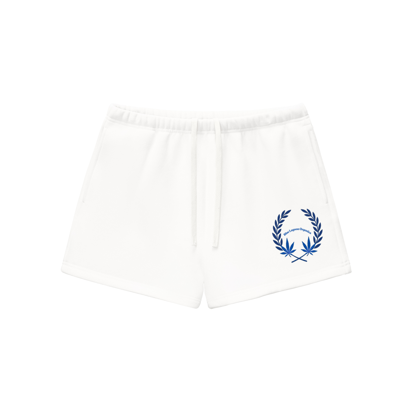 420 Wreath Fleece Drawstring Sweatshorts (w)